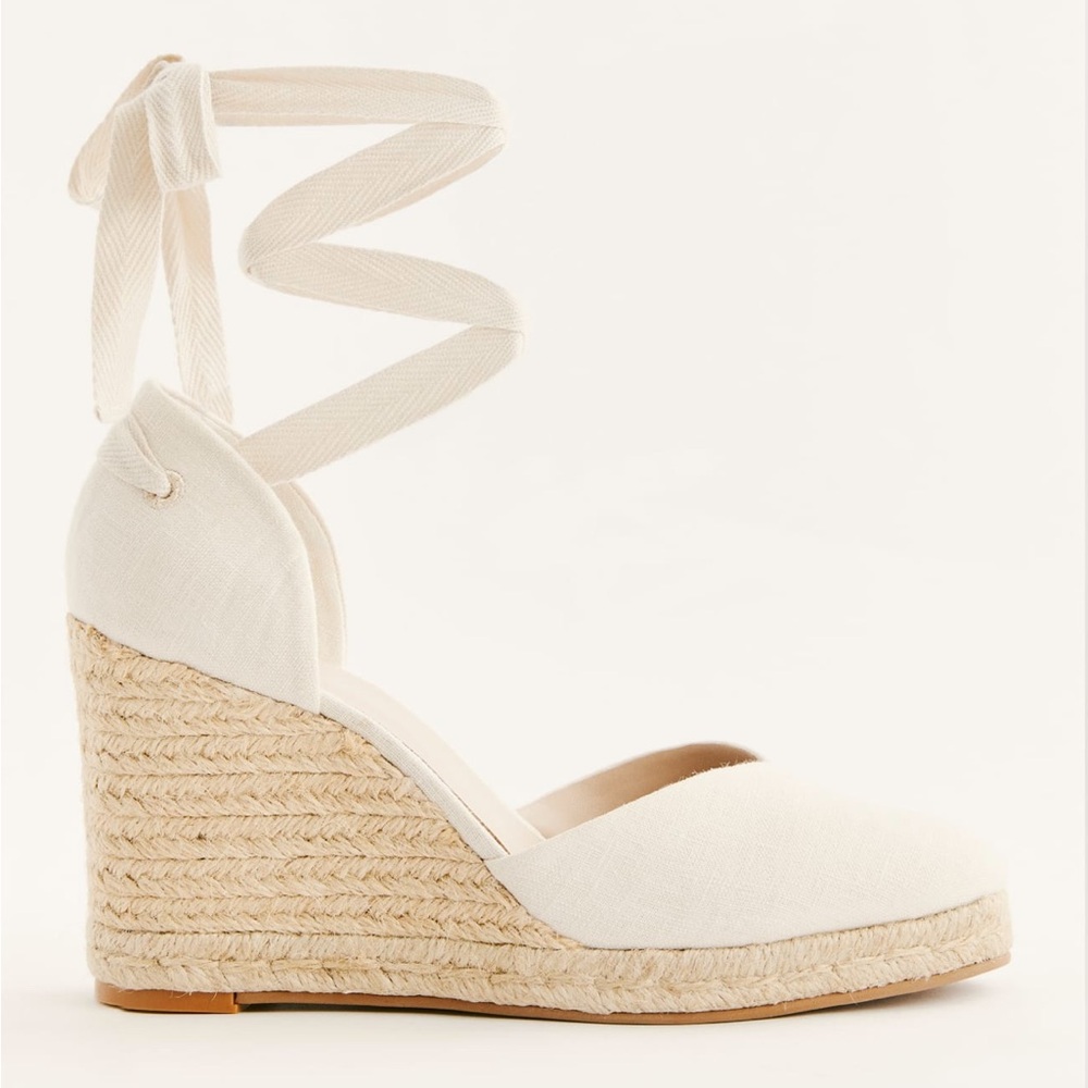 Camilla Lace Up Wedge Espadrille